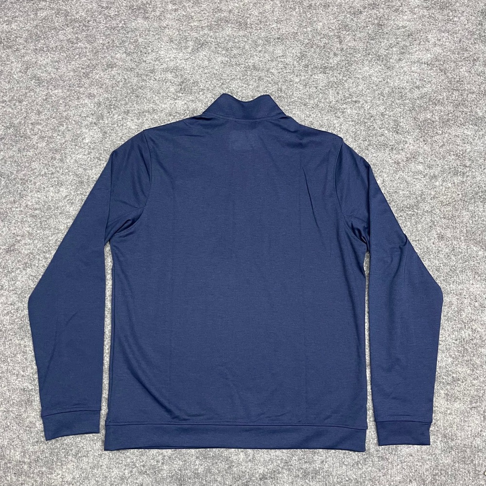 Georgia Tech Yellow Jackets Pullover Mens Medium Navy Blue Adidas 1/4 Zip NCAA - Picture 9 of 13